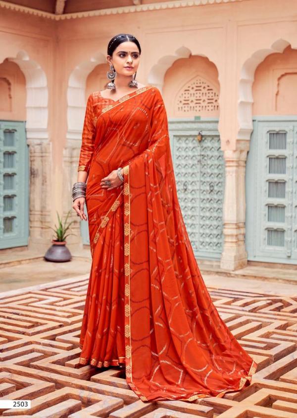 Kashvi Kalki Fancy Wear Georgette Designer Saree Collection